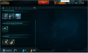 Conta LoL, ouro 2 - League of Legends