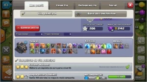 CONTA COC CORINGA E CLASH ROYALE  3500 .VENDA JUNTA !!!