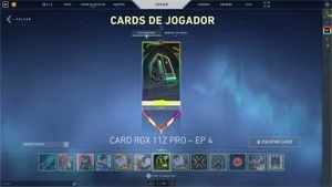 conta com mais de R$ 1500 em skins e cards, 2 pacotes compra - Valorant