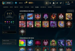 Conta De League Of Leagends/Full Acesso/53 Skins/Level 196 / - League of Legends LOL