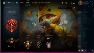 Gold 2 muitos campeões e skins - League of Legends LOL