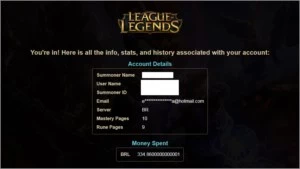 Vendo conta Gold 1 (mmr de platina 3)  / 68 Skins / - League of Legends LOL