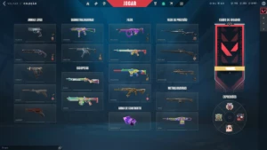 Conta valorant smurf com skins