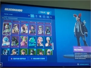 Conta Fortnite - 89 skin + salve o Mundo