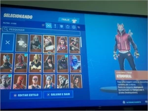 Conta Fortnite - 89 skin + salve o Mundo