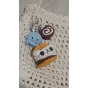 Chaveiro de Crochê - Polvo, Rocambole ou Gatinho - Artesanato e Personalizados