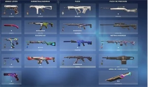 Conta beta valorant platina 1 muitas skins preco negociavel