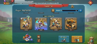 Conta 940M poder - Lords Mobile