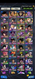 Conta Dbl 200$ - Dragon Ball Legends