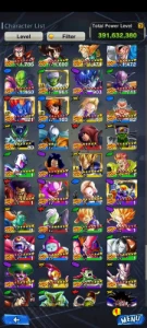 Conta Dbl 200$ - Dragon Ball Legends