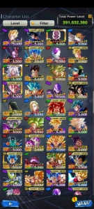 Conta Dbl 200$ - Dragon Ball Legends