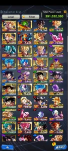 Conta Dbl 200$ - Dragon Ball Legends