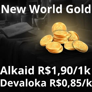 GOLD NEW WORLD AlKAID DEVALOKA - NEW WORLD GOLD