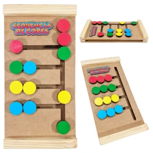 Brinquedo Educativo de Madeira Personalizado