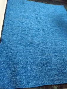 tapete  tear algodão tons azul  1,50 x 2,00 - Artesanato e Personalizados