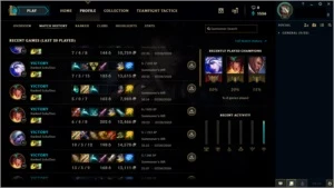 CONTA PLATINA 4  winrate 30/6 - League of Legends LOL