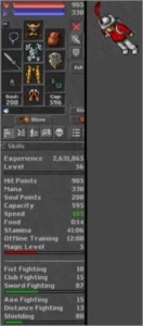 Vendo Master Sorcerer lv 165 COMPLETO cm EK na mesma acc - Tibia