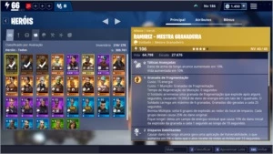Conta Fortnite season 3,4,5,6 full + salve o mundo