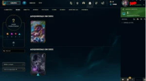 Conta LOL Unranked pra sair rápido - League of Legends