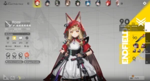 Conta Endfield - Laevatain, Gilberta, Tangtang, Rossi, Zhuan - Arknights Endfield