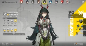Conta Endfield - Laevatain, Gilberta, Tangtang, Rossi, Zhuan - Arknights Endfield