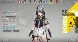 Conta Endfield - Laevatain, Gilberta, Tangtang, Rossi, Zhuan - Arknights Endfield