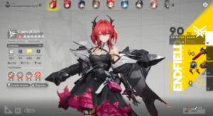 Conta Endfield - Laevatain, Gilberta, Tangtang, Rossi, Zhuan - Arknights Endfield