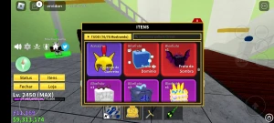 Conta de blox fruit com yoru - Roblox