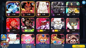 Cookie run kingdom Shadow Milk+Burning Spice+mystic flour - Outros