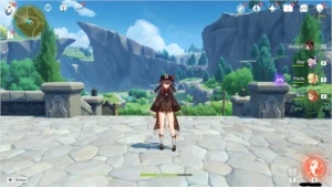 CONTA COM HU TAO + QIQI + ALOY / AR 30 /C1 HUTAO GARANTIDA - Genshin Impact