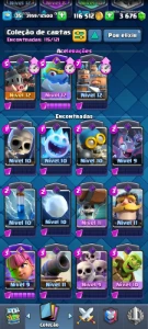 Conta Topzera Executor Evoluido + 6 Evoluções [3600 Gemas] - Clash Royale