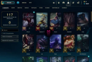 conta bronze 2 - League of Legends LOL