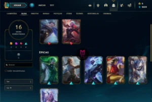 conta bronze 2 - League of Legends LOL