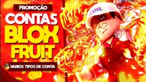 Conta De Blox Fruits Level Max E God Human - Roblox