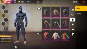 Conta de Free Fire