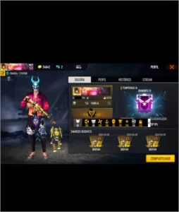 Conta de Free Fire