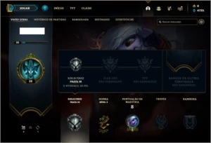 Conta prata 3 barata com 21 champs e 1 skin - League of Legends LOL