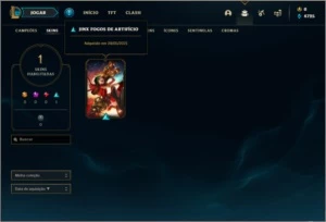 Conta prata 3 barata com 21 champs e 1 skin - League of Legends LOL