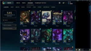 Vendo conta GOLD 1 lol com todos champs e 96 SKINS - League of Legends