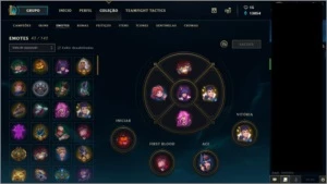 Vendo conta GOLD 1 lol com todos champs e 96 SKINS - League of Legends