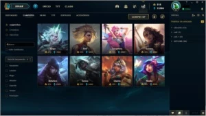 CONTA LOL sem elo ex gold lvl 86 - League of Legends