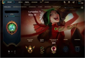 Conta LOL Ouro 4 - League of Legends