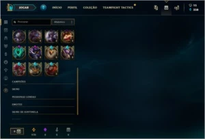 Conta De Lol Diamante 4 C/51 Skin De Qualidade - League of Legends