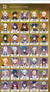 CONTA AR-60 16 PERSONAGENS 5* E 34 4* 
