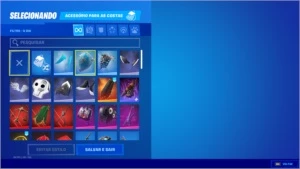 Conta fortnite 130+skins com skin Glow