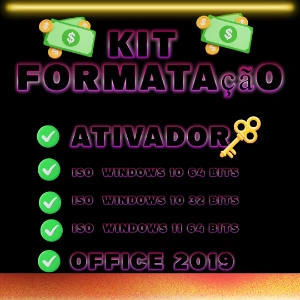Kit Formataçâo Completo - Softwares e Licenças