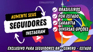 Instagram - Seguidores Brasileiros [Melhor Preço]