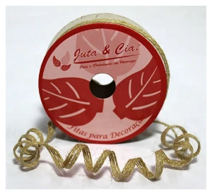 Soutache 4mm - Natural - Artesanato e Personalizados