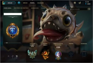 League of Legends - CONTA - Platina 5 + All Champs LOL
