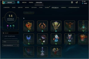 League of Legends - CONTA - Platina 5 + All Champs LOL